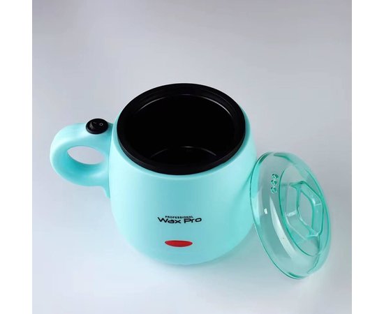 Зображення 2 Воскоплав банковий Wax Warmer YSM-2002A на 200мл. (100W) для депіляції Бірюзовий