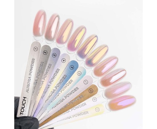 Изображение 2 Втирка для ногтей Touch Aurora Powder 02, 5 г, Объем (мл, г): 5, Вариант: 02