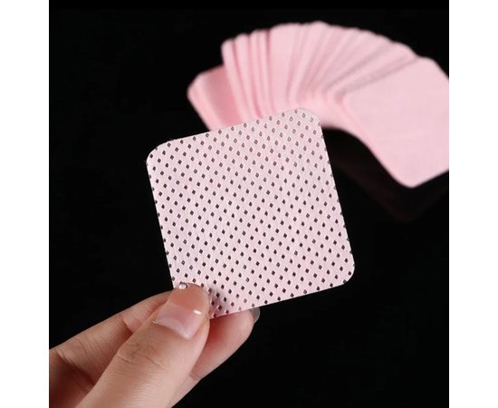 Изображение 2 Lint-free perforated wipes Beautiful girl 11 (300 pcs.) for manicure and eyelash extensions Pink