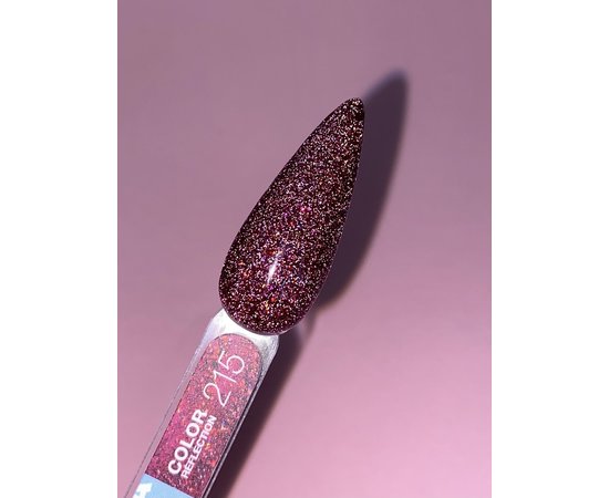 Изображение 3 Gel polish LUNAMoon Color Reflection No.215, 8 ml, Volume (ml, g): 8, Options: 215