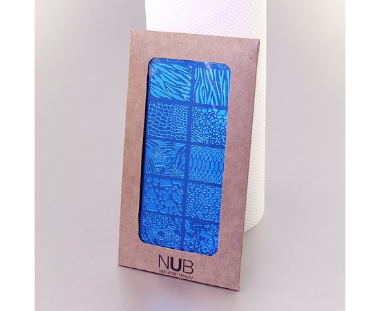 Изображение 2 Пластина для стемпинга NUB Stamping Plate S-3