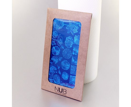 Изображение 2 Пластина для стемпинга NUB Stamping Plate S-9
