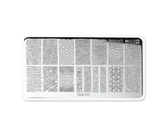 Изображение 3 Пластина для стемпинга NUB Stamping Plate S-10