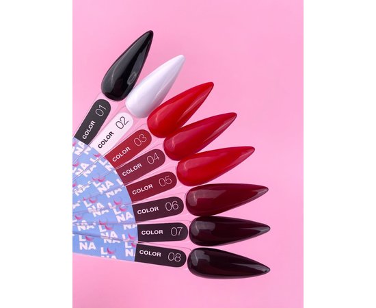 Изображение 4 Гель-лак LUNAMoon Color №01, 8 мл, Объем (мл, г): 8, Вариант: 001