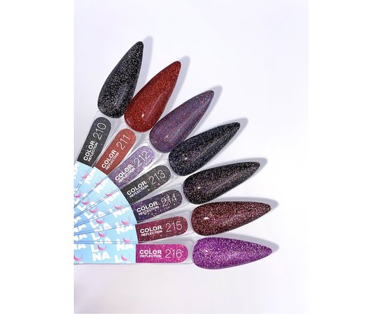 Изображение 5 Gel polish LUNAMoon Color Reflection No.213, 8 ml, Volume (ml, g): 8, Options: 213