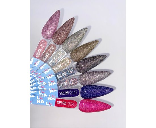 Изображение 5 Gel polish LUNAMoon Color Reflection No.224, 8 ml, Volume (ml, g): 8, Options: 224