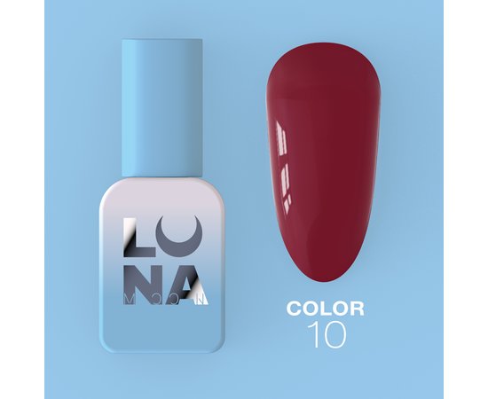 Изображение  Gel polish LUNAMoon Color No.10, 8 ml, Volume (ml, g): 8, Options: 10