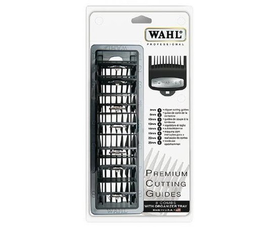 Изображение 4 Набор насадок Wahl Premium 8 шт с подставкой (03171-500)