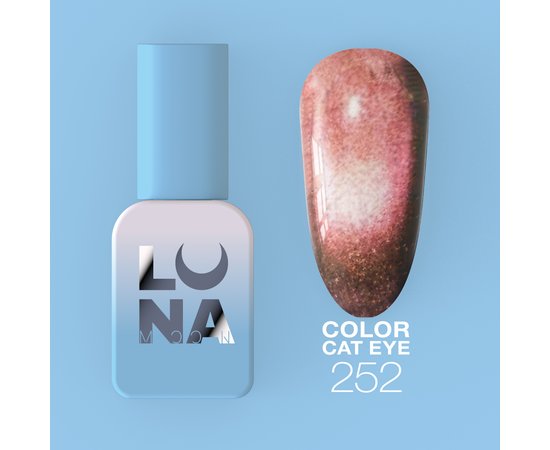 Изображение  Gel polish LUNAMoon Color Cat Eye No.252, 8 ml, Volume (ml, g): 8, Options: 252
