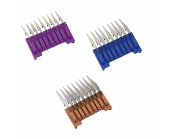 Изображение 2 Набор металлических насадок для машинок Wahl Moser Metal Attachment Comb Set (6,10,13мм) 1233-7190.