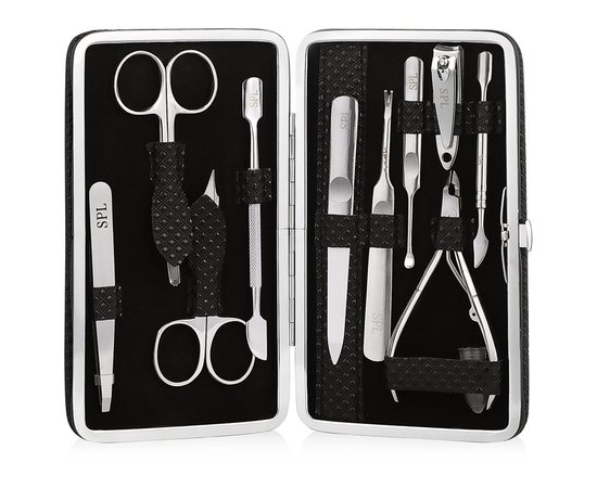 Изображение 3 Manicure set "Black perforation" SPL 77903BC