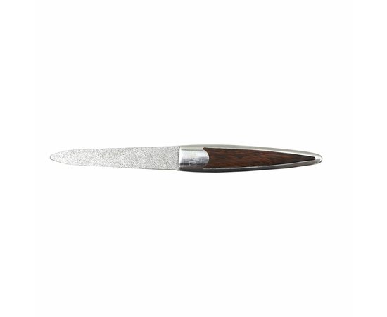 Изображение 3 Sapphire nail file with metal handle and wooden insert SPL 90153, 12cm