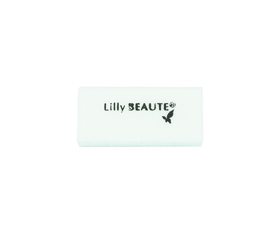 Зображення  Баф шліфувальник м'який для натуральних нігтів, пилка шліфувальник Lilly Beaute