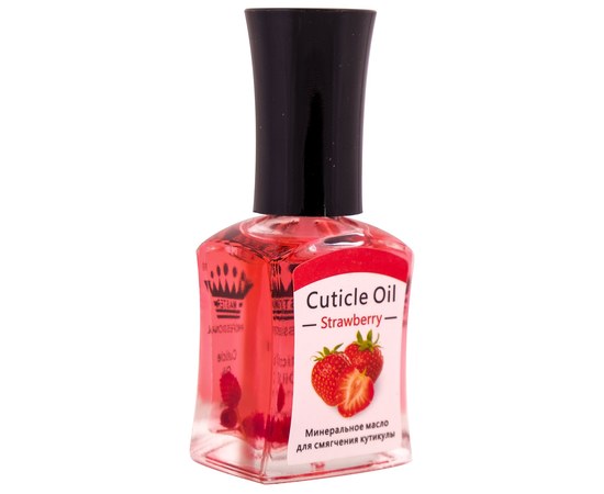 Изображение  Nail and cuticle oil Master Professional Strawberry with brush 15 ml
