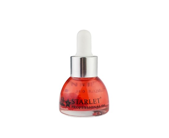 Изображение  Oil for nails and cuticles Starlet Professional Strawberry with pipette 15 ml, Aroma: Strawberry