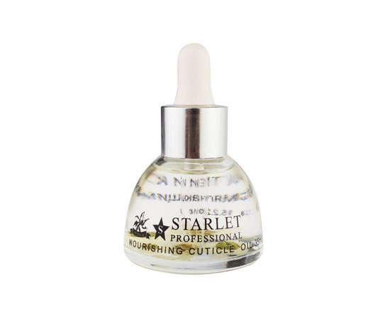 Изображение  Oil for nails and cuticles Starlet Professional Vanilla with pipette 35 ml, Aroma: Vanilla