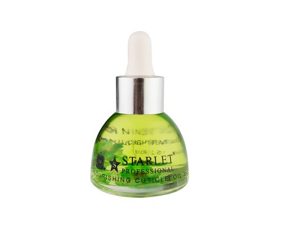 Изображение  Oil for nails and cuticles Starlet Professional Apple with pipette 35 ml, Aroma: Apple