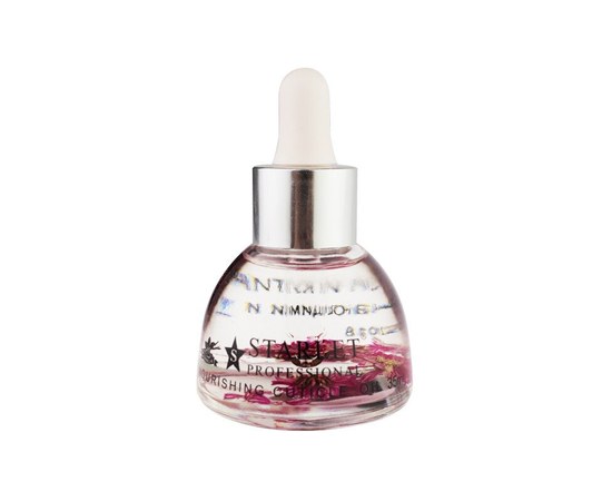Изображение  Oil for nails and cuticles Starlet Professional Jasmine with pipette 35 ml, Aroma: Jasmine