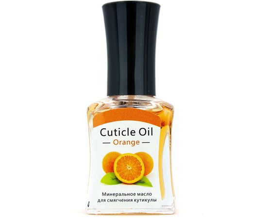Изображение  Oil for nails and cuticles Master Professional Orange with a brush 15 ml