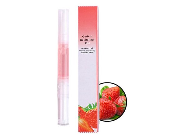 Изображение  Oil pencil for nails and cuticles OPI Strawberry 7 ml, Aroma: Strawberry