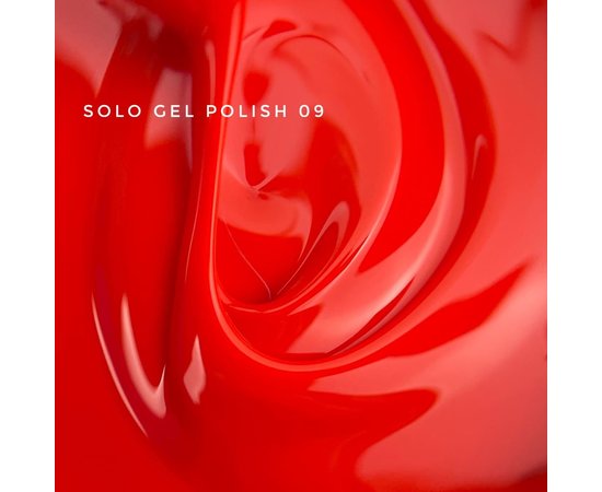 Изображение 2 Гель-лак Touch Solo Gel Polish 09 красно-оранжевый, 9 мл, Объем (мл, г): 9, Вариант: 09