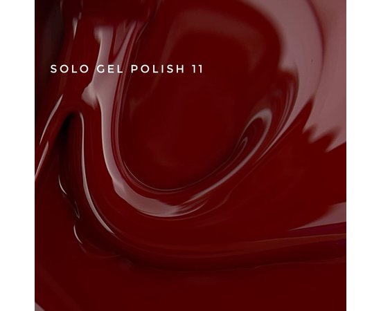 Изображение 2 Гель-лак Touch Solo Gel Polish 11 темно-красный, 9 мл, Объем (мл, г): 9, Вариант: 11