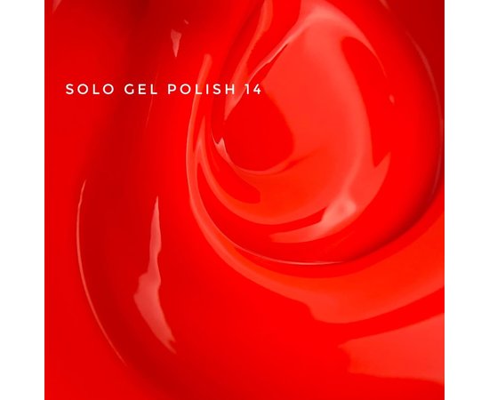 Изображение 2 Гель-лак Touch Solo Gel Polish 14 оранжевый, 9 мл, Объем (мл, г): 9, Вариант: 14