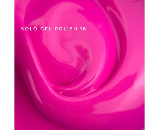 Изображение 2 Гель-лак Touch Solo Gel Polish 16 фуксия, 9 мл, Объем (мл, г): 9, Вариант: 16