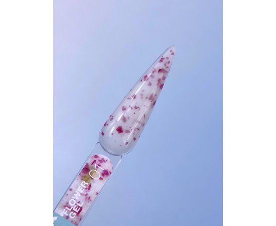Изображение 3 Цветочный гель для наращивания ногтей LUNAMoon Flower Gel №1, 15 мл, Объем (мл, г): 15, Вариант: 01