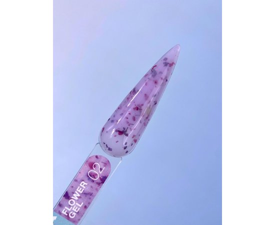 Изображение 3 Цветочный гель для наращивания ногтей LUNAMoon Flower Gel №2, 15 мл, Объем (мл, г): 15, Вариант: 02