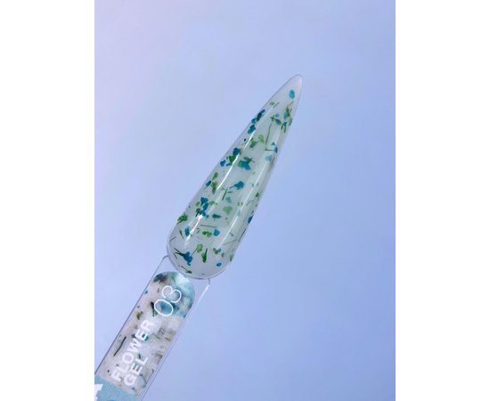 Изображение 3 Цветочный гель для наращивания ногтей LUNAMoon Flower Gel №3, 15 мл, Объем (мл, г): 15, Вариант: 03