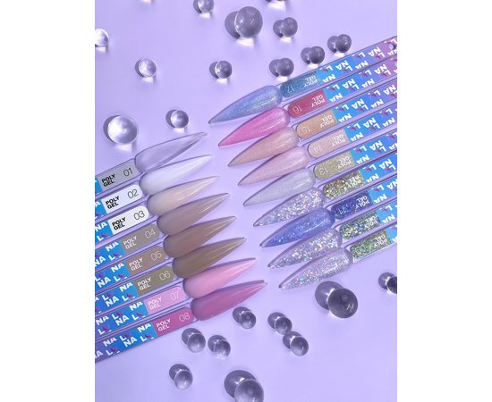 Изображение 4 Polygel for nail extention LUNAMoon Poly Gel No.9, 30 ml, Volume (ml, g): 30, Options: 9