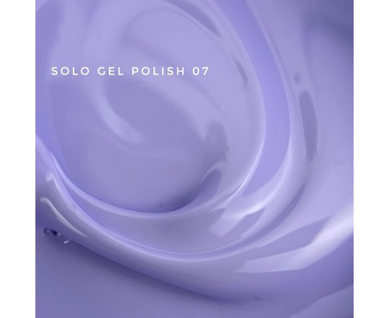 Изображение 2 Гель-лак Touch Solo Gel Polish 07 сиреневый, 9 мл, Объем (мл, г): 9, Вариант: 07