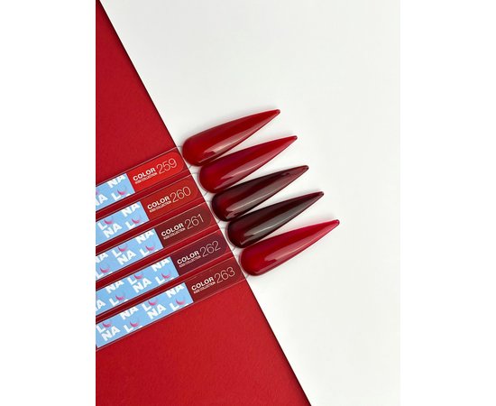 Изображение 5 Гель-лак LUNAMoon Color Kiss №261, 13 мл, Объем (мл, г): 13, Вариант: 261