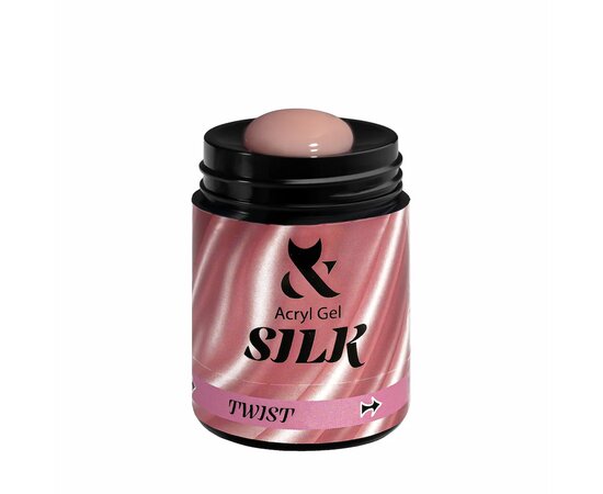 Изображение 2 Акригель для ногтей F.O.X Acryl Gel Silk №004, 20 мл, Объем (мл, г): 20, Вариант: 004