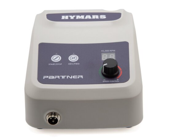 Изображение 3 Бесщеточный фрезер для маникюра Hymars Partner с ручкой Hymars 108 50000 об/мин, серый