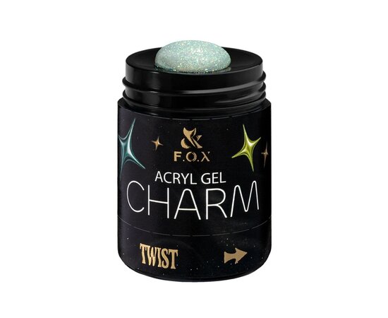 Изображение 3 Акригель для ногтей F.O.X Acryl Gel Charm 007 Emerald, 20 мл, Объем (мл, г): 20, Вариант: 007