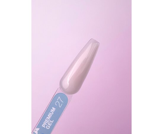 Изображение 3 Гель для наращивания ногтей LUNAMoon Premium Gel №27, 30 мл, Объем (мл, г): 30, Вариант: 27