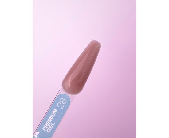 Изображение 2 Гель для наращивания ногтей LUNAMoon Premium Gel №28, 30 мл, Объем (мл, г): 30, Вариант: 28