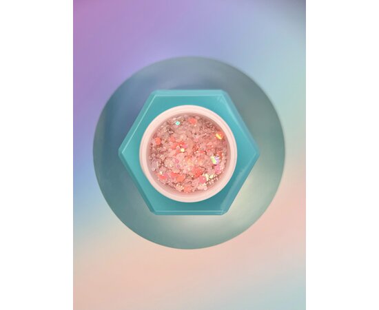 Зображення 3 Блискітки для нігтів You Are Cute Glitter Gel 01, 5 мл, Об'єм (мл, г): 5, Варіант: 01