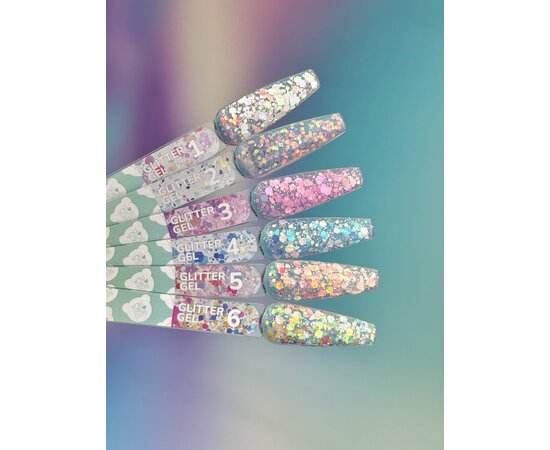 Изображение 4 You Are Cute Glitter Gel 06, 5 ml, Volume (ml, g): 5, Options: 6