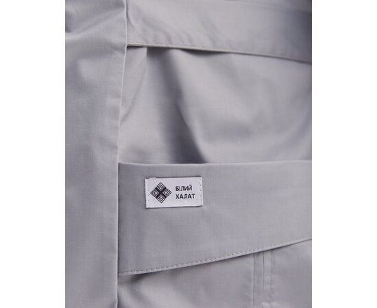 Зображення 7 Медичний костюм жіночий Кіото сірий +SIZE р. 56, "БІЛИЙ ХАЛАТ" 571-328-679, Розмір: 56, Колір: сірий