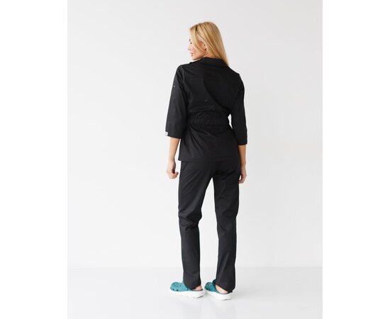 Зображення 2 Медичний костюм жіночий Кейптаун чорний р. 54, "БІЛИЙ ХАЛАТ" 523-321-679, Розмір: 54, Колір: чорний