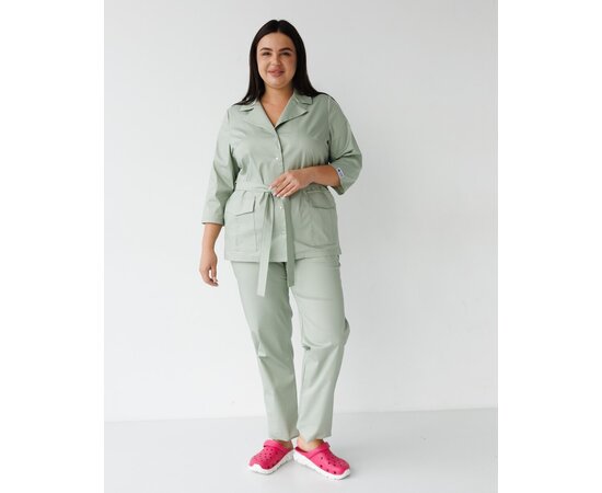 Изображение 2 Medical suit for women Cape Town pistachio size 42, "WHITE COAT" 523-396-679, Size: 42, Color: pistachio