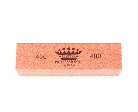 Изображение  Nail buff Master Professional 400/400 - File - buff for manicure 8.5 x 2.5 cm