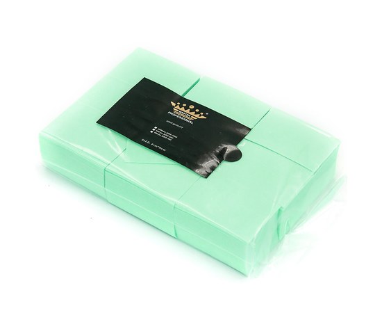 Изображение  Lint-free manicure wipes Master Professional 1000 pcs, green