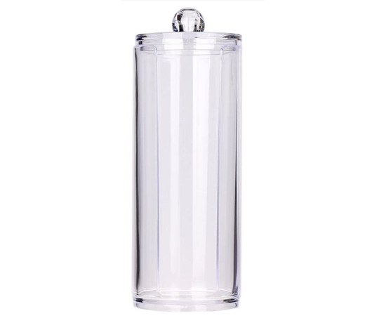 Изображение  Transparent container for lint-free wipes, cotton pads and other auxiliary materials for manicure