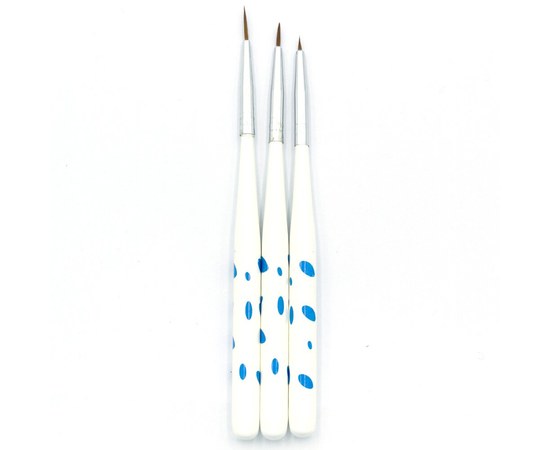 Изображение  Manicure brush set 3 pcs liner YRE NKS-02
