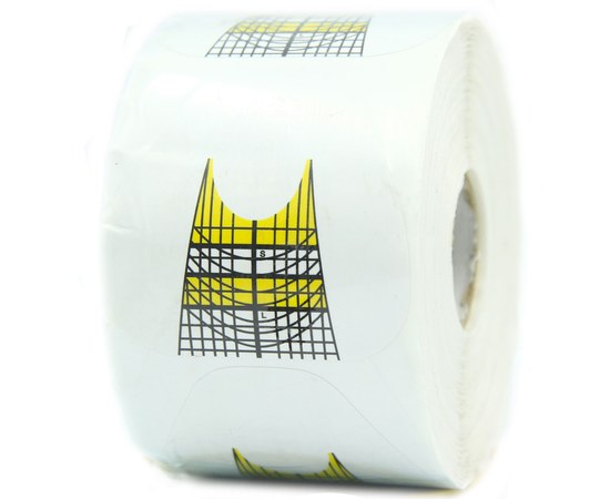 Изображение  Одноразовые бумажные формы для наращивания ногтей №16 500 шт