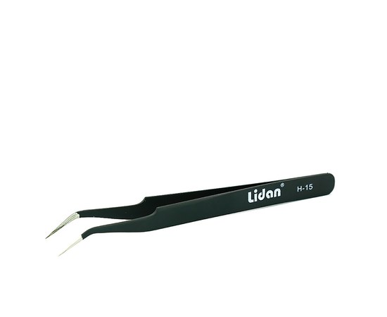 Изображение  Tweezers Lidan H - 15 for manicure and eyelash extension